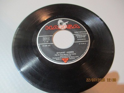 (91) 7'' Single - Vinyl - Stuart James - I'm In The Mood For Love