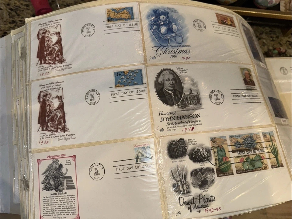 Lot of 327 U.S. First Day Covers 1970s1980s Mixed Cachets Fleetwood ArtCraft Etc - Image 4 of 4