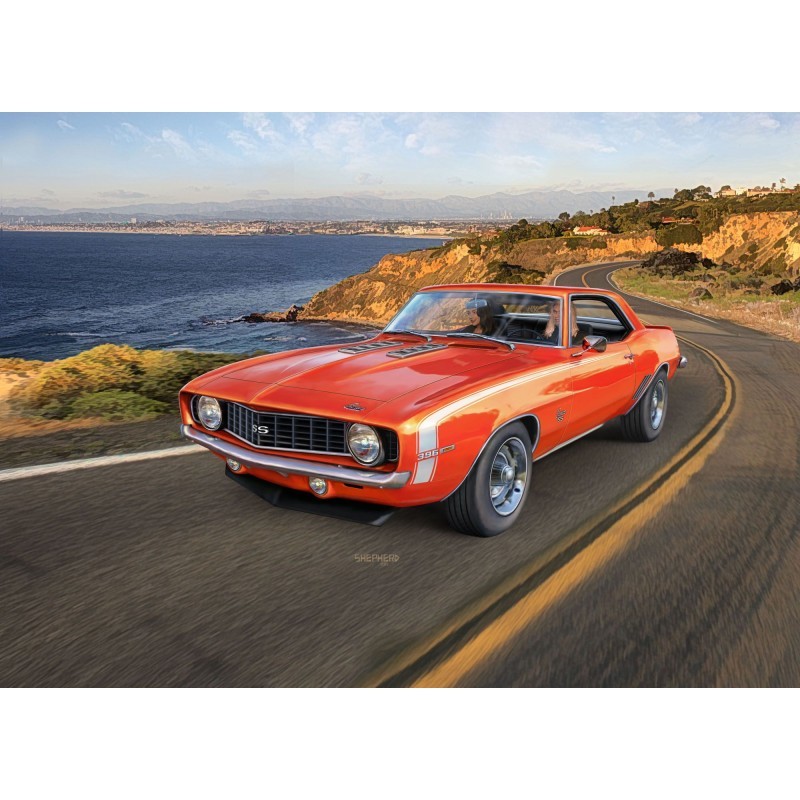 Maquette de collection Revell 67712 Camaro SS 1969 réplique historique 1/24
