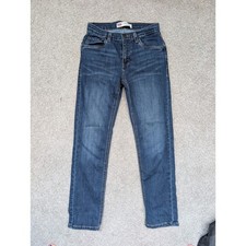 Levi's 511 Slim Performance Jeans Boys 14 Reg 27x29 Cotton Blend Blue Dark Wash