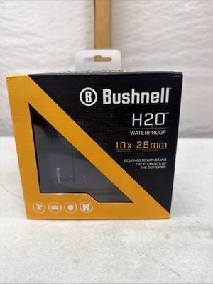 BUSHNELL H2O 10x25mm Waterproof BINOCULARS BRAND NEW SEALED
