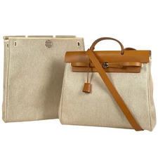 Clearance Hermes Aile Bag MM Used from JAPAN