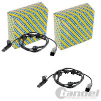 2X SNR ABS-SENSOREN Vorne Passend FÜR CitroËN C6 Peugeot 407 508 Links+Rechts |