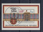 GDR  1984 Souvenir Sheet used 35th Anniversary of the German Democratic Republic