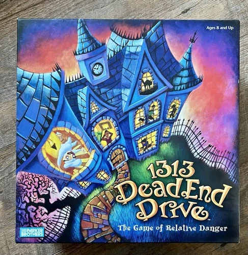 1313 Dead End Drive Board Game Parker Brothers 2002 COMPLETE