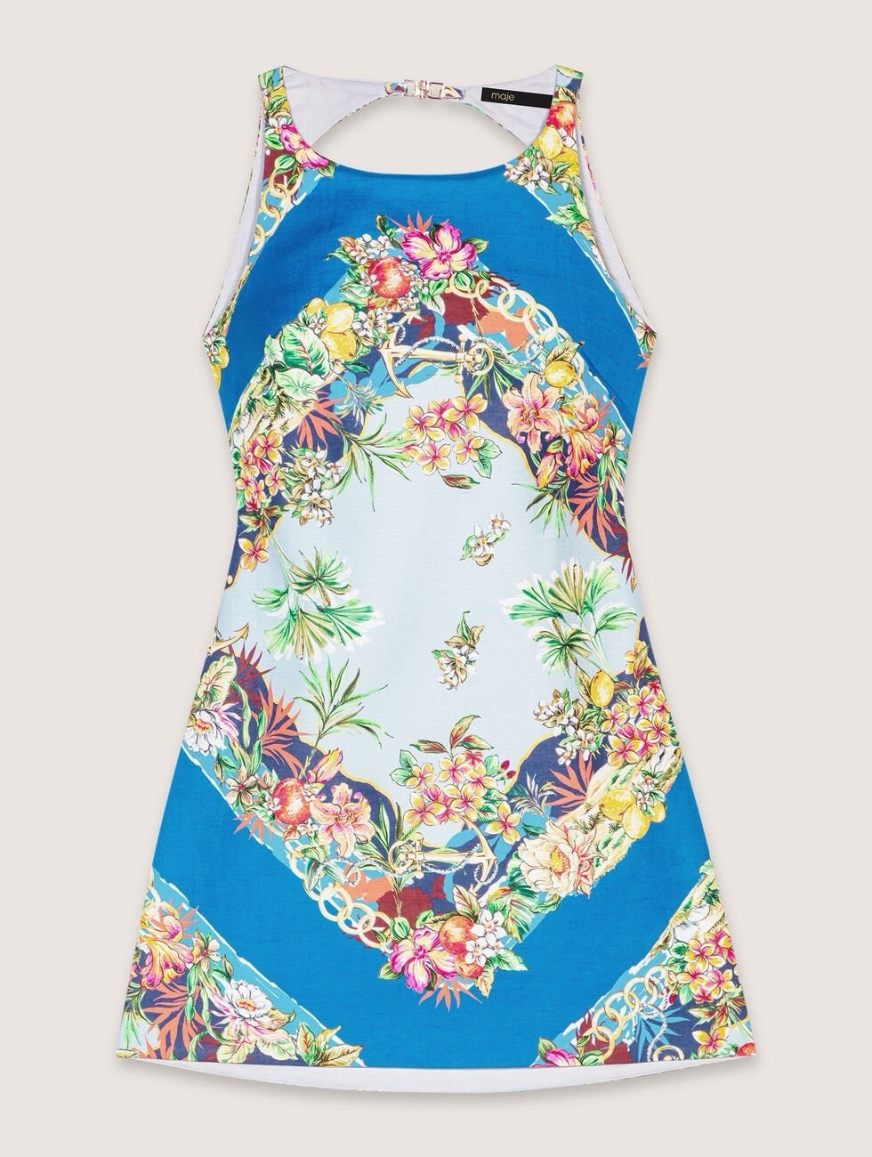 Patterned shift dress - image 4