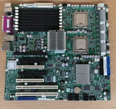 Super Micro X7DWA-N Motherboard Combo Intel XEON X5462 @2.80GHz & IO shield