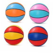 4 Pack Mini Basketballs for Kids, 7 Inch Small Size Toy Basketball Set, Mixed