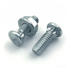 Garage Door Vertical/Curve Track Bolts and Lock Nuts, Garage Door Fastener 1/4"