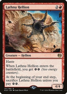 Lathnu Hellion - Normal LP MTG Kaladesh
