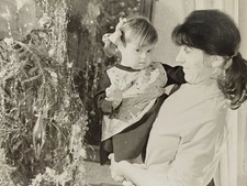 Vintage Photo - Little Girl With Down's Syndrome #75