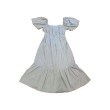 ASOS Design Dress Open Back, Romantic, Babydoll Fairy Swiss Dot Size 14 Ruffle 