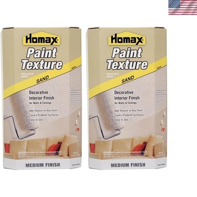 Homax Roll On Paint Additive - Sand Texture, Easy Repair in 6 oz Pack of 2