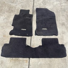 02-06 Acura Rsx Floor Mats Left Driver Side Right Passenger Carpet Oem Black 02-06 Acura Rsx Floor Mats Left Driver Side Right Passenger Carpet Oem Black