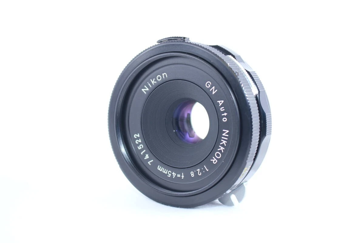 美品 Nikon NIKKOR 45mm 1:2.8P レンズ Amazon | Nikon MFレンズ Ai 45mm F2.8P silver | 一眼レフカメラ 通販