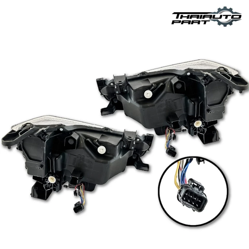 Par de luces delanteras LR LED versión 2024 para camioneta Isuzu D-max Ute 2020-2023 Foto 4 de 4