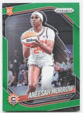 2025 Panini Prizm WNBA #79 Aneesah Morrow Green Prizms Connecticut Sun