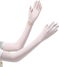 UV Protection Women's Driving Gloves - Full Finger Arm Sleeve Long UV Sun Protec