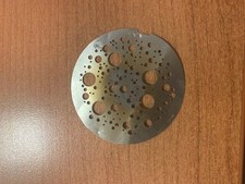 Metal Gobo Type 214 for HES Cyberlite Scanner - 44mm Metal Gobo High End Systems