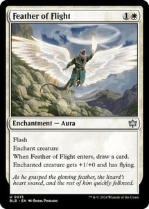 Feather of Flight 13/398 Bloomburrow Foil Uncommon