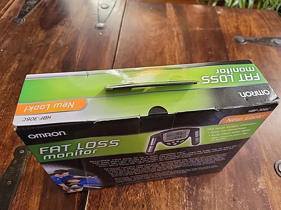 Monitor de pérdida de grasa Omron HBF-306C portátil portátil portátil - NUEVO en caja Foto 4 de 4