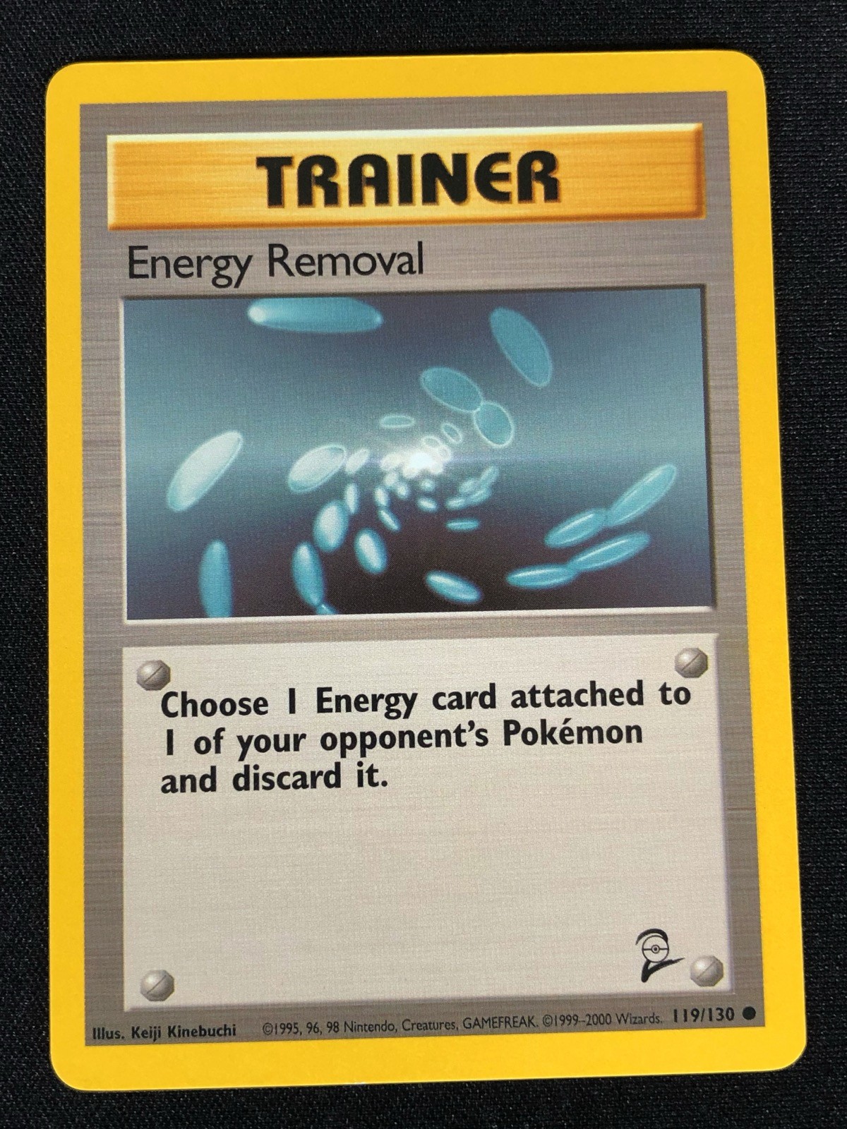 Pokemon Energy Removal 119/130 Common (NM)
