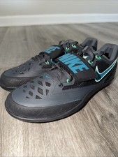 Nike Zoom Rotational 6 Track Throwing Shoes Black Spruce FZ9606-001 Men's 8