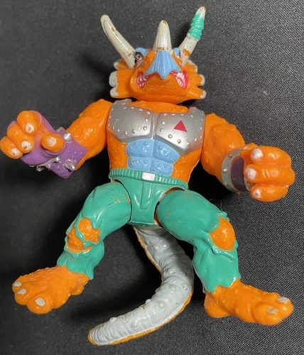 TMNT Triceraton 1990 Teenage Mutant Ninja Turtles Vintage Action Figure