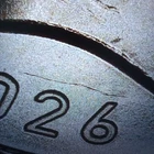 2026 P Dime with Obv Crack Die under the Bust Uncirculated Mint Error  #3