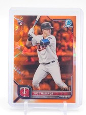 JOSE MIRANDA 2022 BOWMAN CHROME ORANGE SAPPHIRE ROOKIE /75 #17 TWINS Q4105