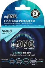Snug Sampler - 3 Snug Condom Sizes to Try