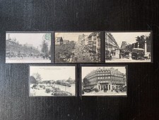 Lot 5 CPA Animées - Paris 1er Arrondissement - Vers 1900