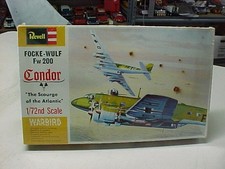 Kit Modelo Vintage Revell 1/72 #H-204 Focke-Wulf Fw200 Condor - Nuevo