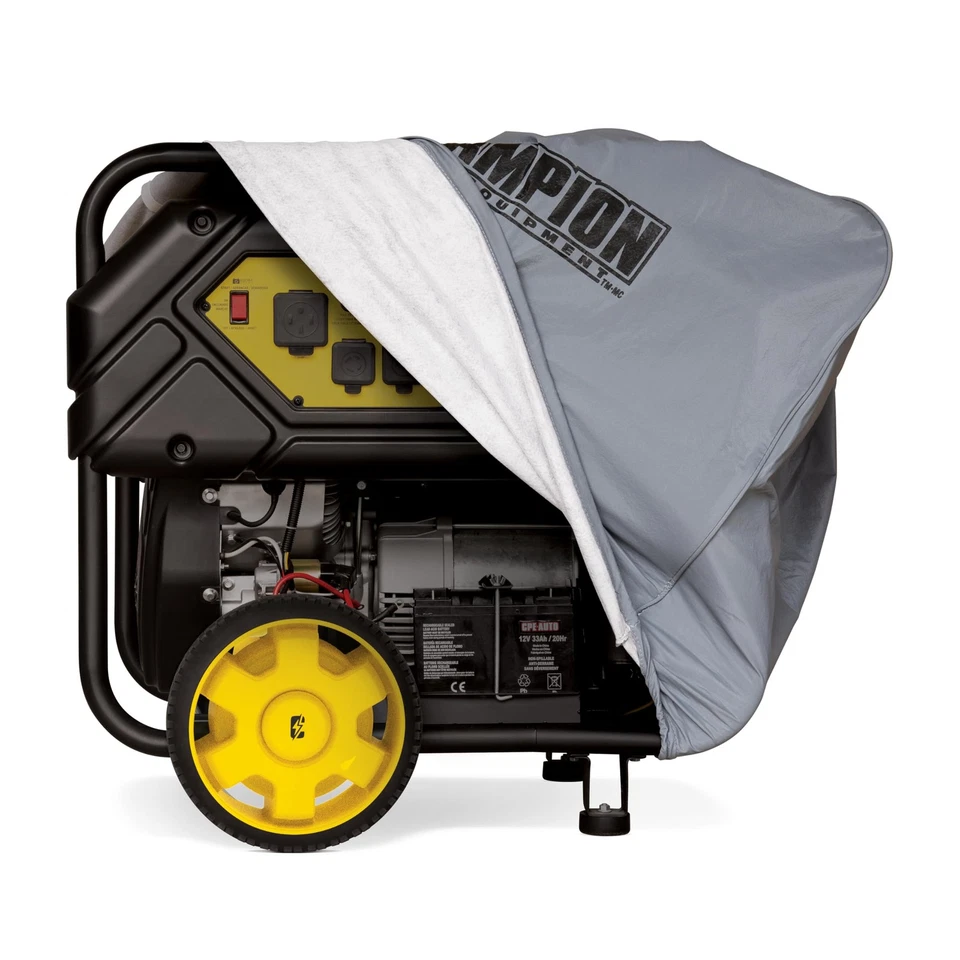 Gray Weather Resistant Generator Storage Cover for 12000W Champion Generators - Image 2 of 4