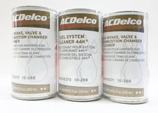 NEW ACDelco Air Intake&Fuel System Cleaner Kit 10-260/10-208 3 Bottles 19435372