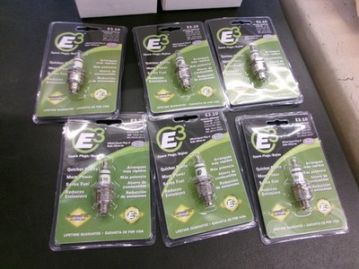 LOT OF 6 E3 SPARK PLUGS E3.10