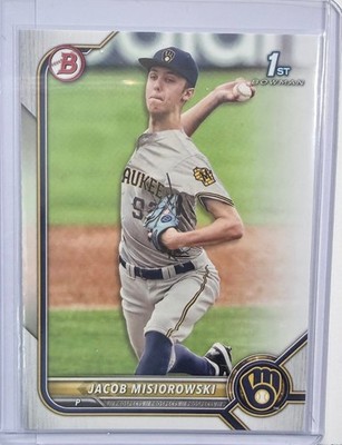 2022 Bowman Draft #BD-132 Jacob Misiorowski