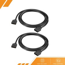 2 x ARGB Splitter Cable Female to Female 3 Pin for 5050 3528 LED Strips 50cm L