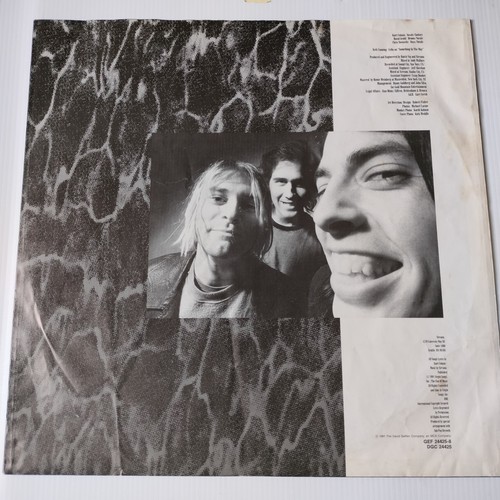 Nirvana – Nevermind- 1991 - Vinyl 12" LP -GEF 24425 1st Press Misprint VG+ - Foto 3 di 8