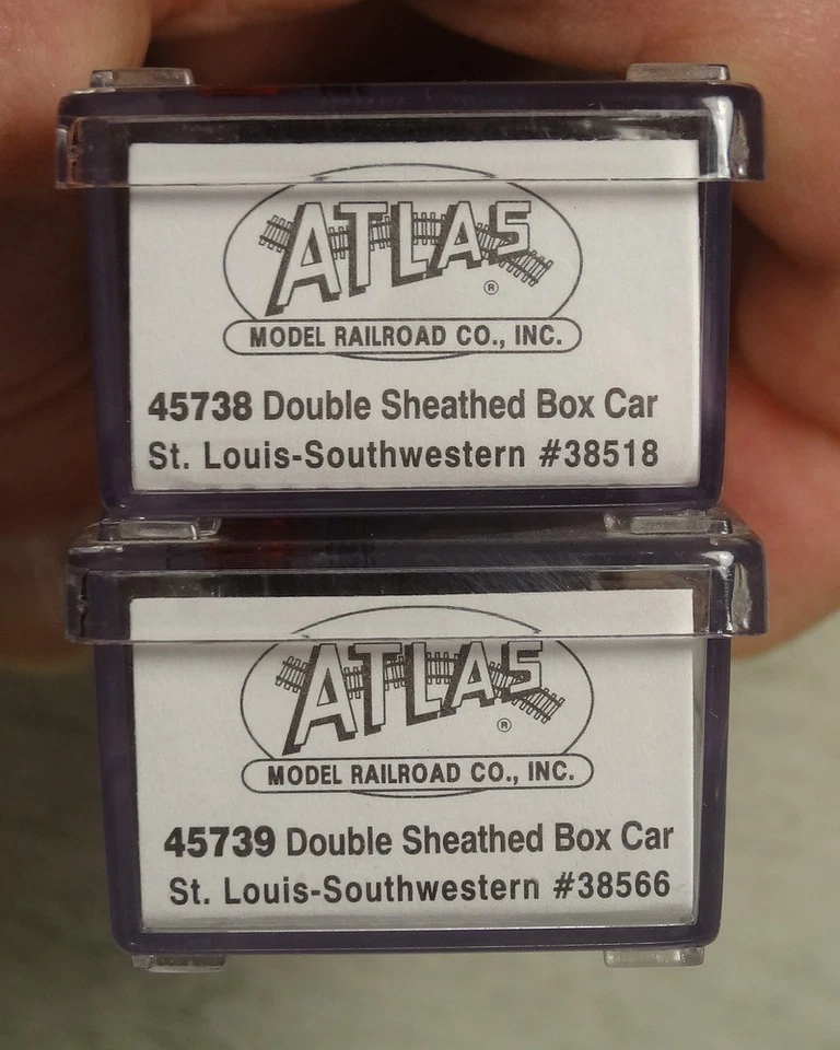 Cotton Belt, SSW, 40' Double Sheathed Wood Boxcar #38566, Atlas, NIB - Image 3 of 4