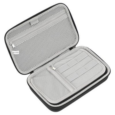 9 x 5,7 Zoll EVA Hard Waterproof Electronic Organizer Case, Schwarz