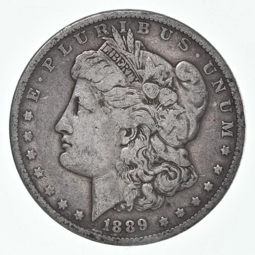 VG/F 1889 (P) Morgan Silver Dollar (1 coin) *1159