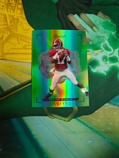 2022 Keepsake Football Edition Green Prizm Jaylen Waddle /150