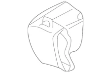 Genuine Honda Duct Cover 79145-SCA-A00