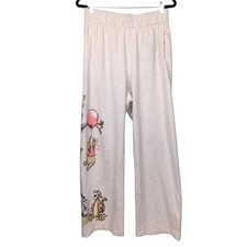 Disney Winnie the Pooh Relaxed Drawstring Comfy Loungewear Pants Women's Size L