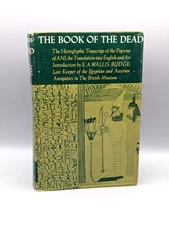 The Book of the Dead by EA Wallis Budge Hieroglyphic Papyrus ANI 1960 1st Ed 7th