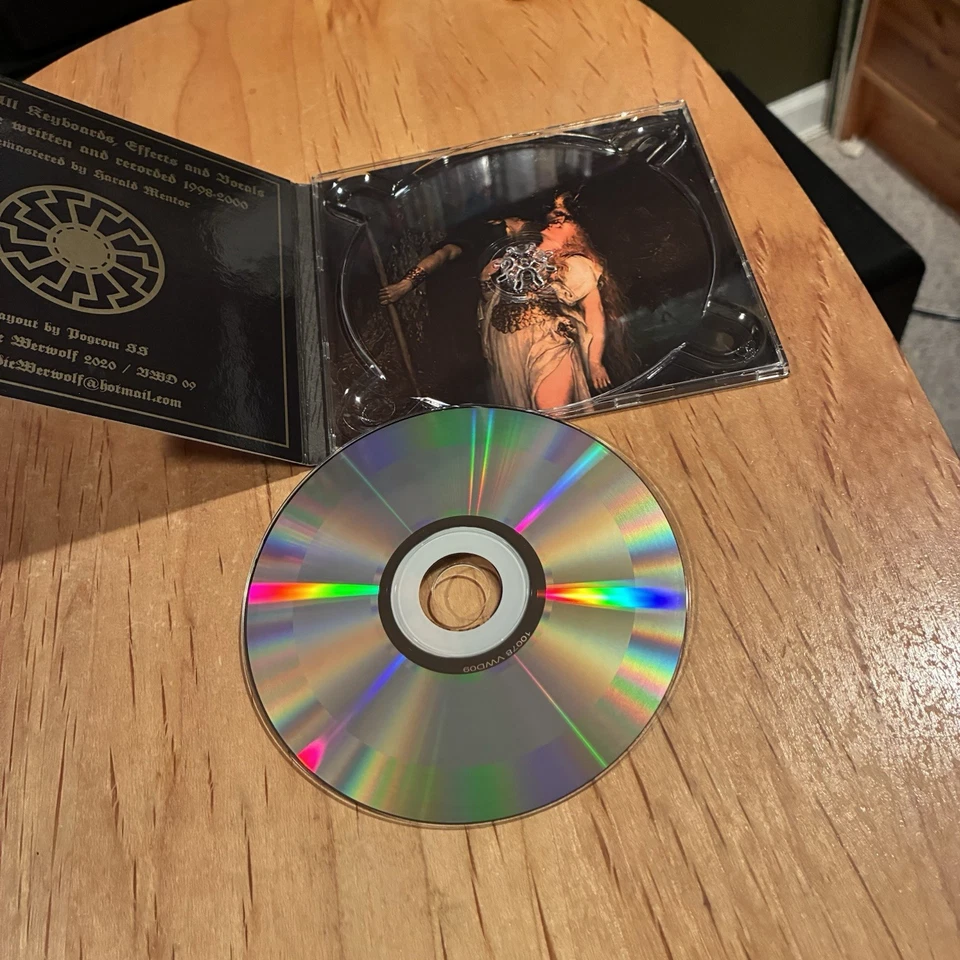 Blutkrieg – Wotan's Harrow CD 1st US press wongraven acirema pantheon mortiis - Image 3 of 4