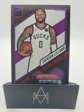 DAMIAN LILLARD - 2023-24 Donruss Retro Series Purple Press Proof #19 - Bucks