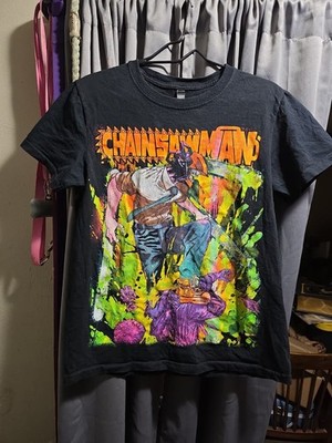 Chainsaw Man Shirt 90s Retro style Anime Manga T shirt Unisex tee NH28402
