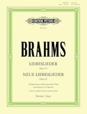 Liebeslieder Op. 52; Neue Liebeslieder Op. 65 (Edition Peters), , Very Good Book